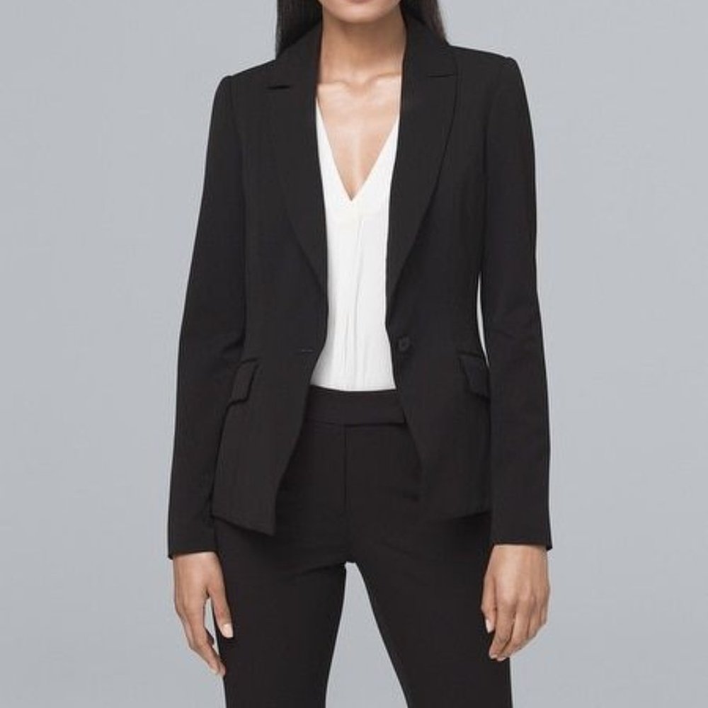 White House Black Market All Season Blazer 10